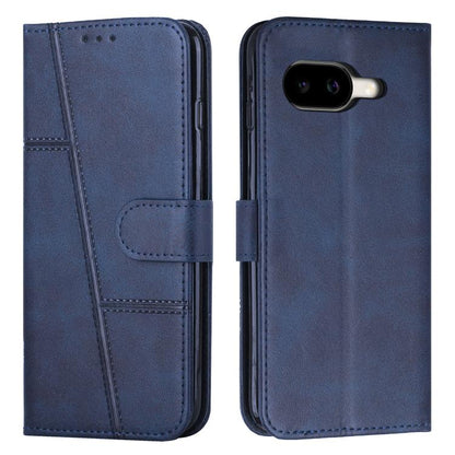 Stitching Calf Texture Buckle Leather Phone Case, For Google Pixel 11a, For Google Pixel 11 Pro XL, For Google Pixel 11 / 11 Pro, For Google Pixel 10a, For Google Pixel 10 Pro XL, For Google Pixel 10 / 10 Pro, For Google Pixel 9a, For Google Pixel 8a