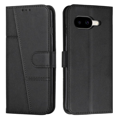 Stitching Calf Texture Buckle Leather Phone Case, For Google Pixel 11a, For Google Pixel 11 Pro XL, For Google Pixel 11 / 11 Pro, For Google Pixel 10a, For Google Pixel 10 Pro XL, For Google Pixel 10 / 10 Pro, For Google Pixel 9a, For Google Pixel 8a