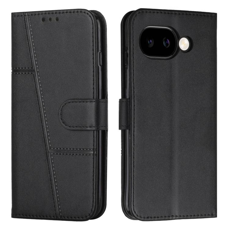 Stitching Calf Texture Buckle Leather Phone Case, For Google Pixel 11a, For Google Pixel 11 Pro XL, For Google Pixel 11 / 11 Pro, For Google Pixel 10a, For Google Pixel 10 Pro XL, For Google Pixel 10 / 10 Pro, For Google Pixel 9a, For Google Pixel 8a