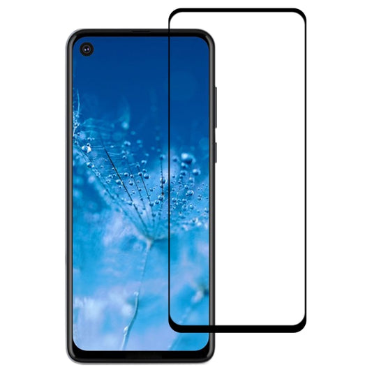 Tempered glass screen protector for smartphone, full-screen clear shield with cutouts