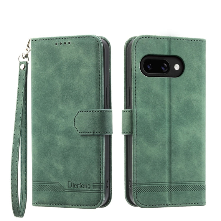 Red folio phone case with wrist strap, magnetic flap, and dual camera cutout