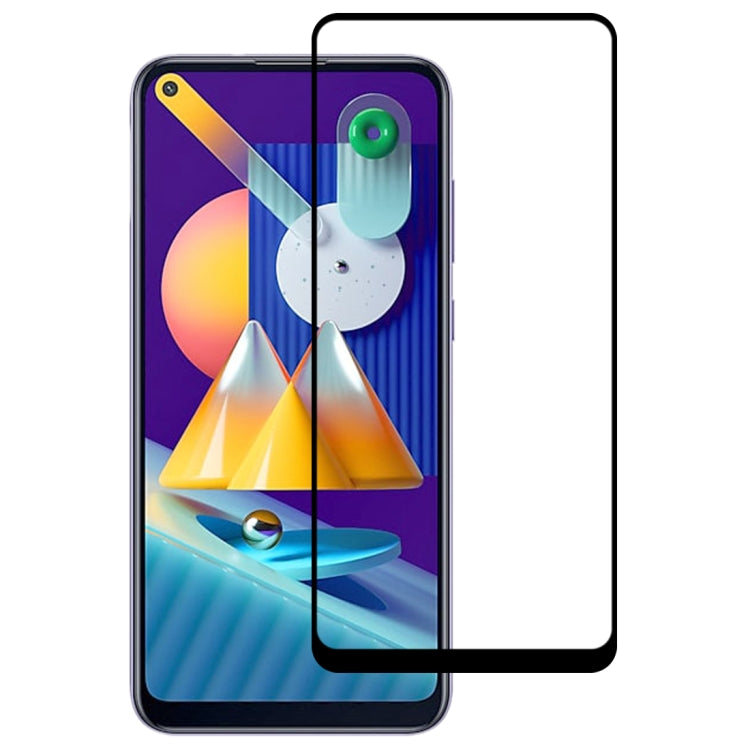 Full-screen tempered glass screen protector film with adhesive for phone front