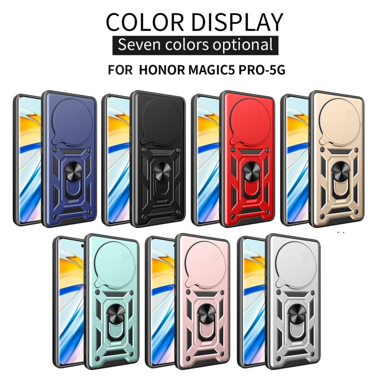 Sliding Camera Cover Design TPU+PC Phone Case, For Honor Magic5 Pro