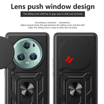 Sliding Camera Cover Design TPU+PC Phone Case, For Honor Magic5 Pro