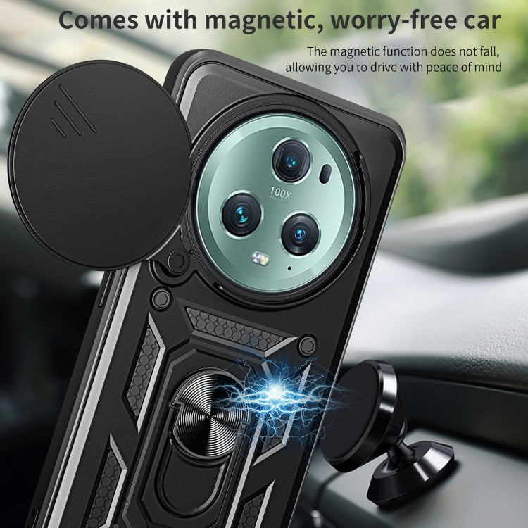 Sliding Camera Cover Design TPU+PC Phone Case, For Honor Magic5 Pro