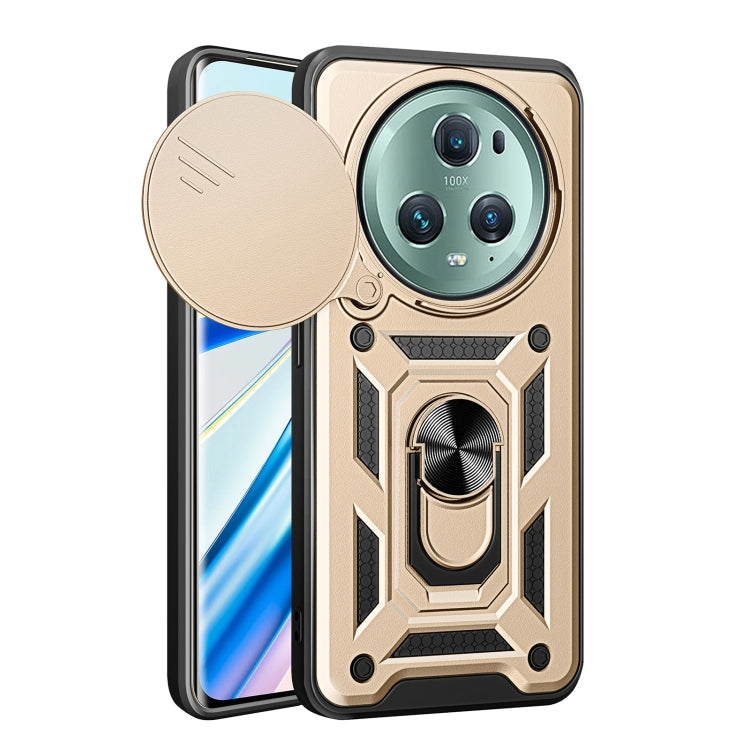 Sliding Camera Cover Design TPU+PC Phone Case, For Honor Magic5 Pro