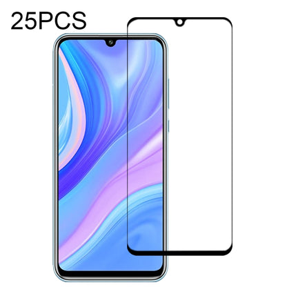 Full-glue tempered glass screen protector film, 25-pack, for full-screen phone