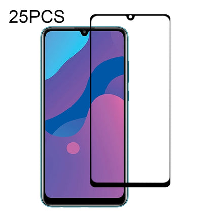 Full-glue tempered glass screen protector set, 25-pack, matched phone screen