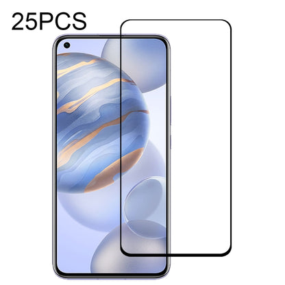 Tempered glass screen protector film, 25-pack, full-glue, full-screen fit