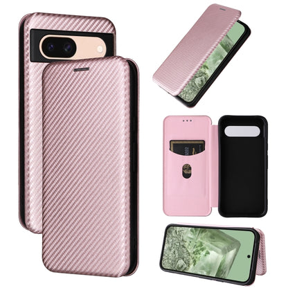 Carbon Fiber Texture Flip Leather Phone Case, For Google Pixel 11a, For Google Pixel 11 Pro XL, For Google Pixel 11 Pro / 11, For Google Pixel 10a, For Google Pixel 10 Pro XL 5G Global, For Google Pixel 9a, For Google Pixel 8a