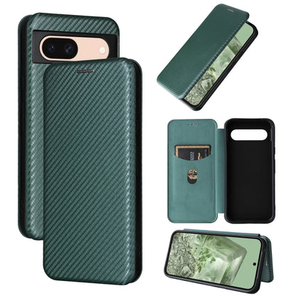 Carbon Fiber Texture Flip Leather Phone Case, For Google Pixel 11a, For Google Pixel 11 Pro XL, For Google Pixel 11 Pro / 11, For Google Pixel 10a, For Google Pixel 10 Pro XL 5G Global, For Google Pixel 9a, For Google Pixel 8a