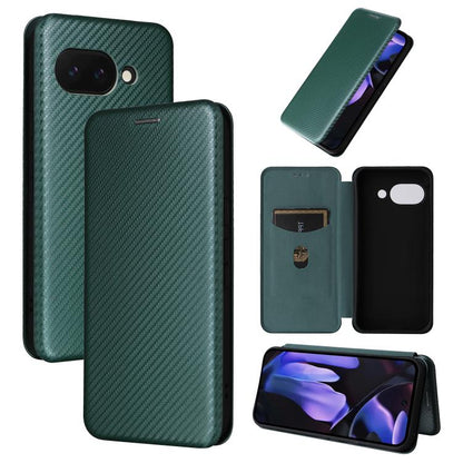 Carbon Fiber Texture Flip Leather Phone Case, For Google Pixel 11a, For Google Pixel 11 Pro XL, For Google Pixel 11 Pro / 11, For Google Pixel 10a, For Google Pixel 10 Pro XL 5G Global, For Google Pixel 9a, For Google Pixel 8a