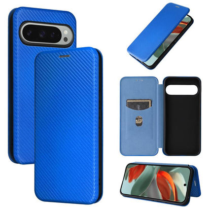 Carbon Fiber Texture Flip Leather Phone Case, For Google Pixel 11a, For Google Pixel 11 Pro XL, For Google Pixel 11 Pro / 11, For Google Pixel 10a, For Google Pixel 10 Pro XL 5G Global, For Google Pixel 9a, For Google Pixel 8a
