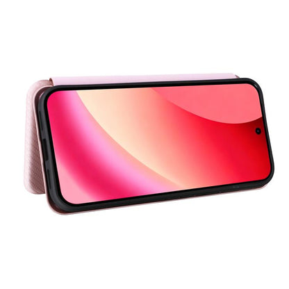 Carbon Fiber Texture Flip Leather Phone Case, For Google Pixel 11a, For Google Pixel 11 Pro XL, For Google Pixel 11 Pro / 11, For Google Pixel 10a, For Google Pixel 10 Pro XL 5G Global, For Google Pixel 9a, For Google Pixel 8a