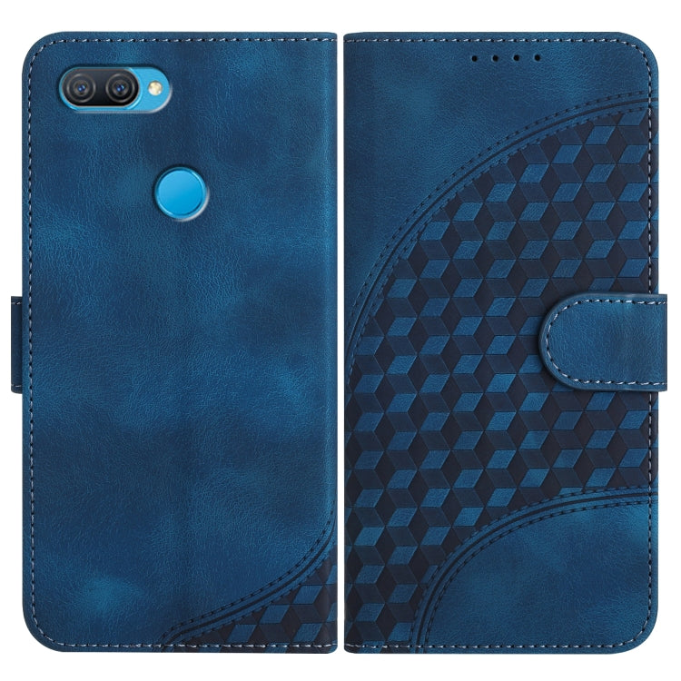 Elephant Head Embossed Phone Leather Case with Lanyard, For OPPO A12/A7/A5s, For OPPO A8/A31, For OPPO A5 2020/A9 2020, For OPPO A79