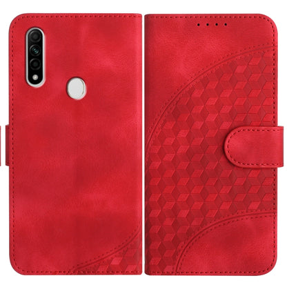 Elephant Head Embossed Phone Leather Case with Lanyard, For OPPO A12/A7/A5s, For OPPO A8/A31, For OPPO A5 2020/A9 2020, For OPPO A79