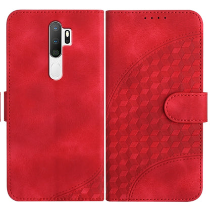 Elephant Head Embossed Phone Leather Case with Lanyard, For OPPO A12/A7/A5s, For OPPO A8/A31, For OPPO A5 2020/A9 2020, For OPPO A79