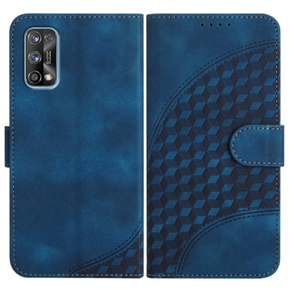 Elephant Head Embossed Phone Leather Case with Lanyard, For Realme C15/C12/Narzo 20/7i Global, For Realme 7 4G/Narzo 20 Pro, For Realme 7 Pro