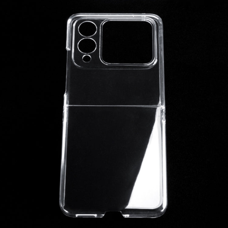 Clear shockproof phone case with triple-camera and large display cutout