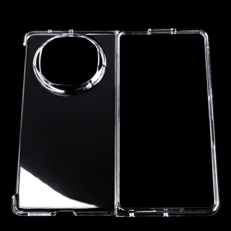 Transparent shockproof dual-surface case with circular camera ring cutout