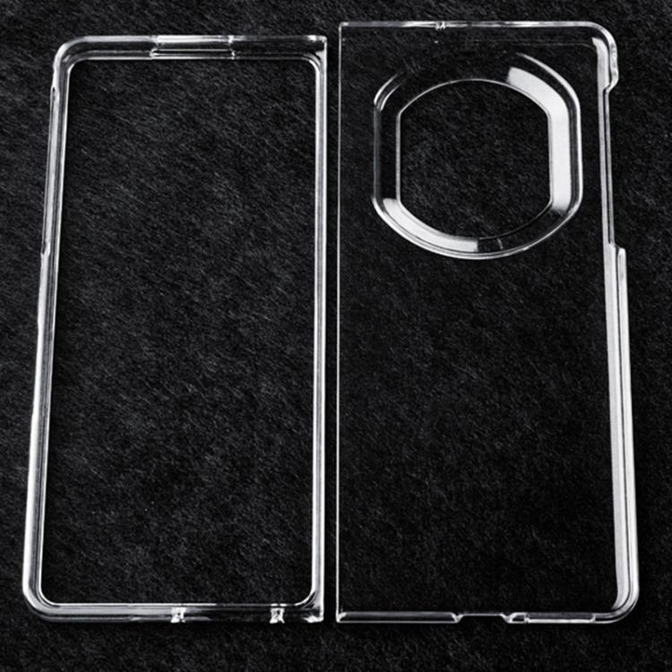 Clear shockproof phone case with raised circular camera frame