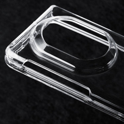Transparent shockproof phone case with raised camera and screen protection edges