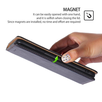 Gloss Oil Solid Color Magnetic Leather Phone Case, For Honor X50 5G