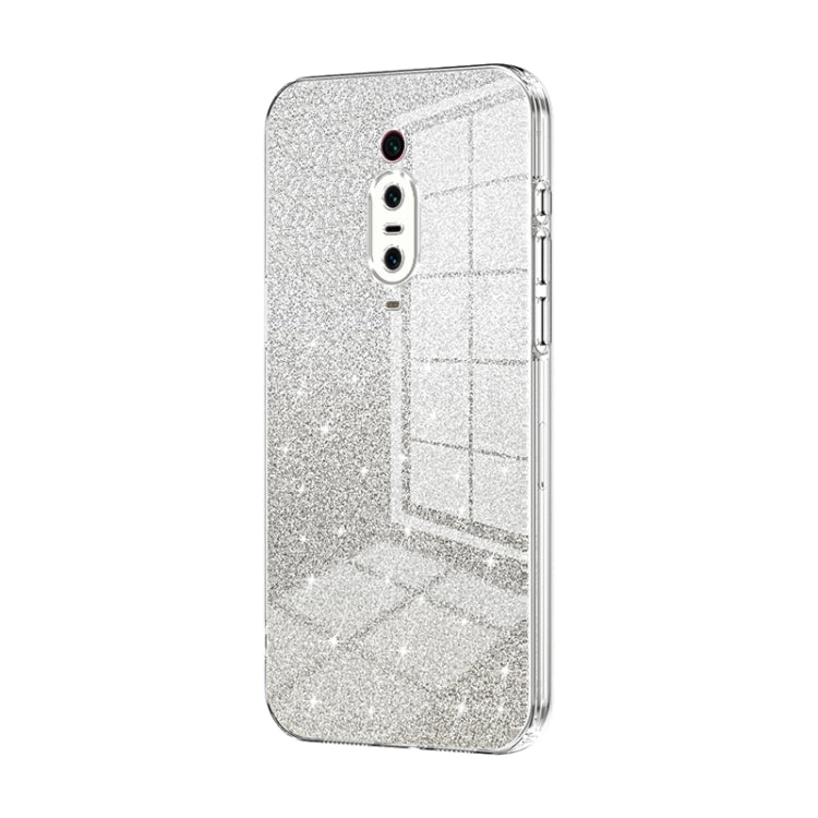 Gradient Glitter Powder Electroplated Phone Case, For Xiaomi Redmi Note 9 / 10X 4G, For Xiaomi Redmi Note 8 Pro, For Xiaomi Redmi K20 / K20 Pro, For Xiaomi Redmi Note 7 / Note 7 Pro