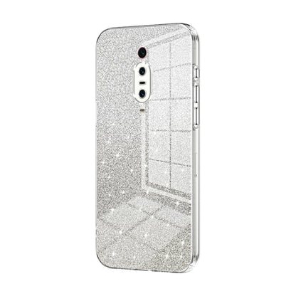 Gradient Glitter Powder Electroplated Phone Case, For Xiaomi Redmi Note 9 / 10X 4G, For Xiaomi Redmi Note 8 Pro, For Xiaomi Redmi K20 / K20 Pro, For Xiaomi Redmi Note 7 / Note 7 Pro