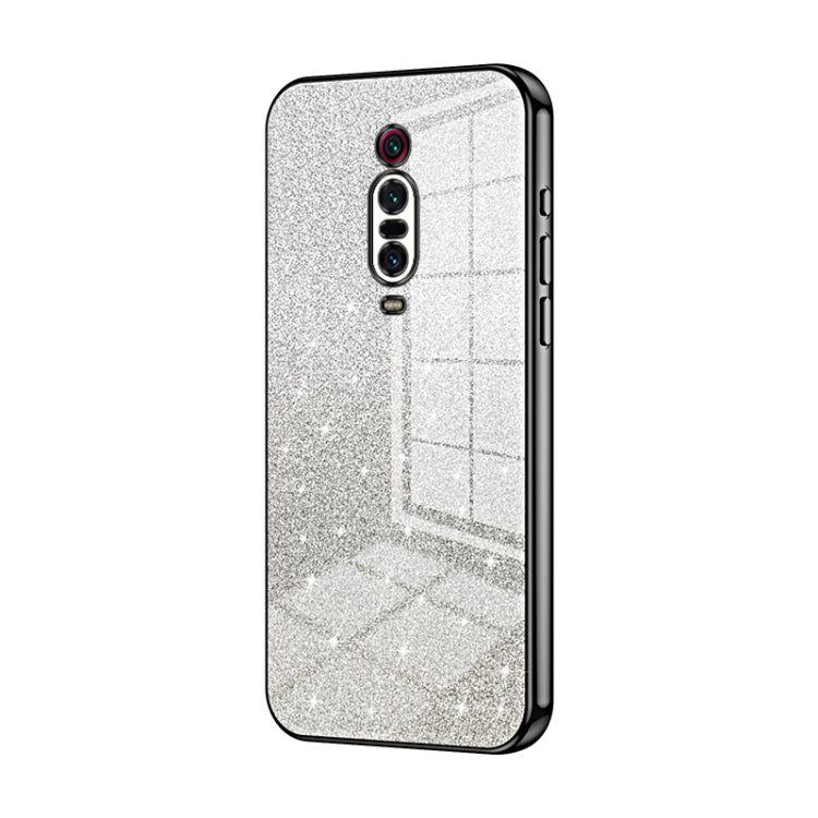 Gradient Glitter Powder Electroplated Phone Case, For Xiaomi Redmi Note 9 / 10X 4G, For Xiaomi Redmi Note 8 Pro, For Xiaomi Redmi K20 / K20 Pro, For Xiaomi Redmi Note 7 / Note 7 Pro
