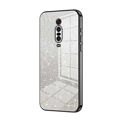 Gradient Glitter Powder Electroplated Phone Case, For Xiaomi Redmi Note 9 / 10X 4G, For Xiaomi Redmi Note 8 Pro, For Xiaomi Redmi K20 / K20 Pro, For Xiaomi Redmi Note 7 / Note 7 Pro