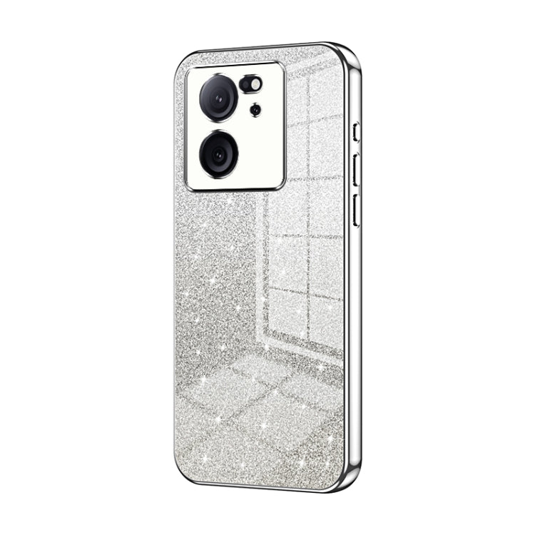 Gradient Glitter Powder Electroplated Phone Case, For Redmi Note 14 5G, For Redmi Note 14 Pro+ 5G, For Redmi 14R, For Redmi Note 14 Pro 5G, For Redmi K70 Ultra, For Xiaomi Redmi Note 13 Pro 4G, For Xiaomi Redmi Note 13 4G, For Xiaomi Redmi Note 13 5G  ...