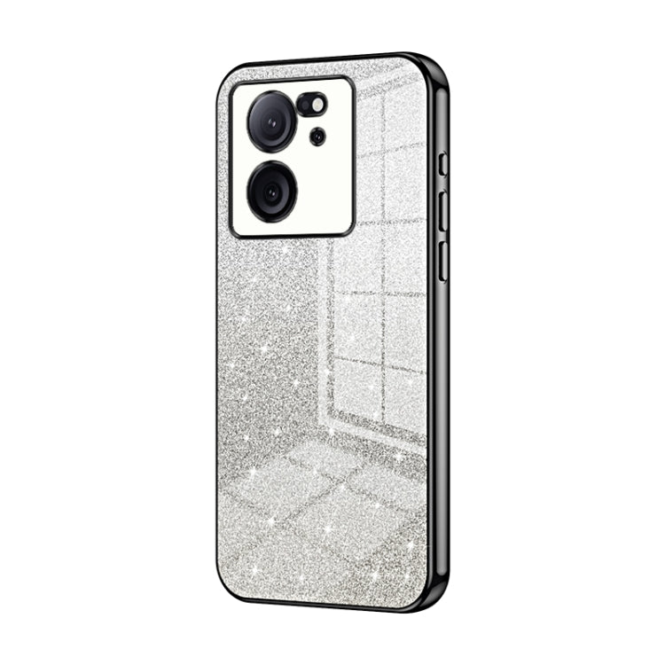 Gradient Glitter Powder Electroplated Phone Case, For Redmi Note 14 5G, For Redmi Note 14 Pro+ 5G, For Redmi 14R, For Redmi Note 14 Pro 5G, For Redmi K70 Ultra, For Xiaomi Redmi Note 13 Pro 4G, For Xiaomi Redmi Note 13 4G, For Xiaomi Redmi Note 13 5G  ...