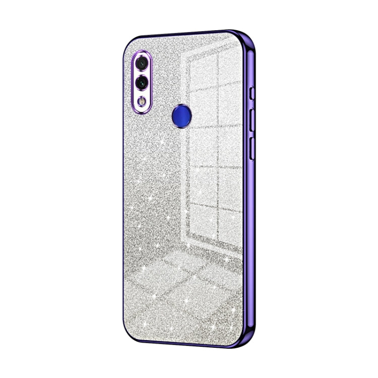 Gradient Glitter Powder Electroplated Phone Case, For Xiaomi Redmi Note 9 / 10X 4G, For Xiaomi Redmi Note 8 Pro, For Xiaomi Redmi K20 / K20 Pro, For Xiaomi Redmi Note 7 / Note 7 Pro