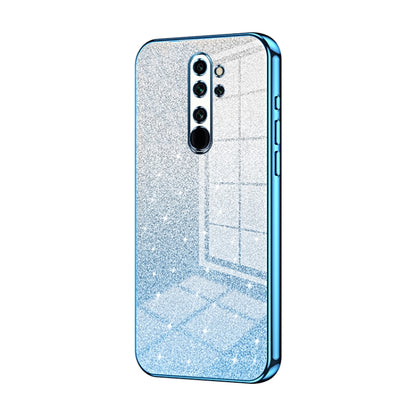 Gradient Glitter Powder Electroplated Phone Case, For Xiaomi Redmi Note 9 / 10X 4G, For Xiaomi Redmi Note 8 Pro, For Xiaomi Redmi K20 / K20 Pro, For Xiaomi Redmi Note 7 / Note 7 Pro