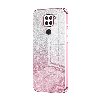 Gradient Glitter Powder Electroplated Phone Case, For Xiaomi Redmi Note 9 / 10X 4G, For Xiaomi Redmi Note 8 Pro, For Xiaomi Redmi K20 / K20 Pro, For Xiaomi Redmi Note 7 / Note 7 Pro