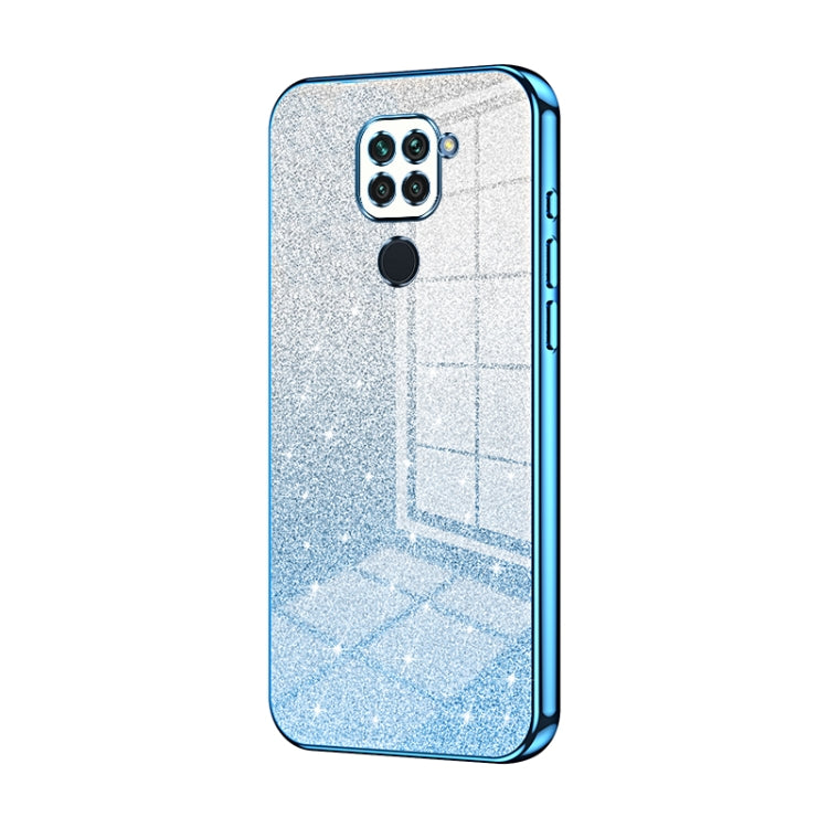 Gradient Glitter Powder Electroplated Phone Case, For Xiaomi Redmi Note 9 / 10X 4G, For Xiaomi Redmi Note 8 Pro, For Xiaomi Redmi K20 / K20 Pro, For Xiaomi Redmi Note 7 / Note 7 Pro