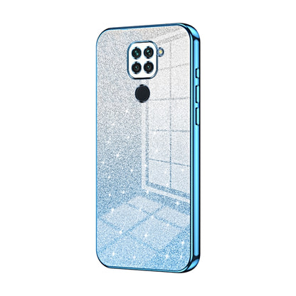 Gradient Glitter Powder Electroplated Phone Case, For Xiaomi Redmi Note 9 / 10X 4G, For Xiaomi Redmi Note 8 Pro, For Xiaomi Redmi K20 / K20 Pro, For Xiaomi Redmi Note 7 / Note 7 Pro