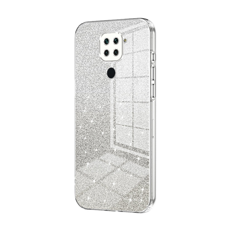 Gradient Glitter Powder Electroplated Phone Case, For Xiaomi Redmi Note 9 / 10X 4G, For Xiaomi Redmi Note 8 Pro, For Xiaomi Redmi K20 / K20 Pro, For Xiaomi Redmi Note 7 / Note 7 Pro