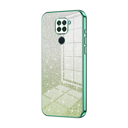 Gradient Glitter Powder Electroplated Phone Case, For Xiaomi Redmi Note 9 / 10X 4G, For Xiaomi Redmi Note 8 Pro, For Xiaomi Redmi K20 / K20 Pro, For Xiaomi Redmi Note 7 / Note 7 Pro