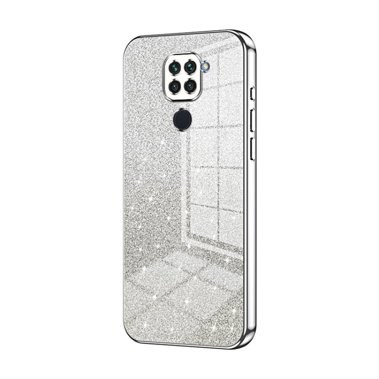 Gradient Glitter Powder Electroplated Phone Case, For Xiaomi Redmi Note 9 / 10X 4G, For Xiaomi Redmi Note 8 Pro, For Xiaomi Redmi K20 / K20 Pro, For Xiaomi Redmi Note 7 / Note 7 Pro