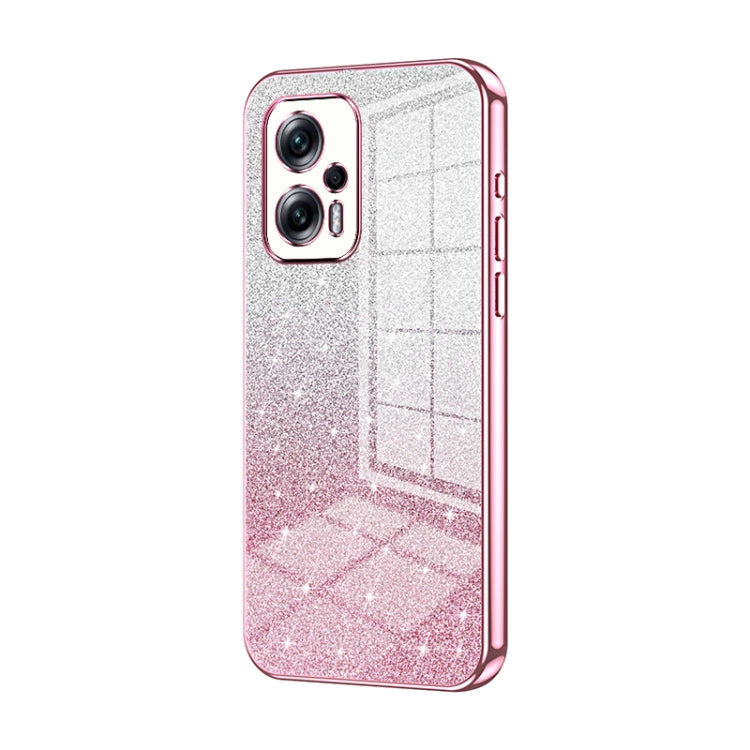 Gradient Glitter Powder Electroplated Phone Case, For Xiaomi Redmi 12 / Redmi Note 12R, For Xiaomi Redmi Note 11T Pro/Poco X4 GT, For Xiaomi Redmi Note 12R Pro, For Xiaomi Redmi Note 12 Turbo/Poco F5, For Xiaomi Redmi K60 / K60 Pro                     ...