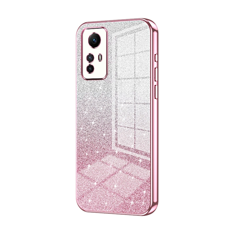 Gradient Glitter Powder Electroplated Phone Case, For Xiaomi Redmi 12 / Redmi Note 12R, For Xiaomi Redmi Note 11T Pro/Poco X4 GT, For Xiaomi Redmi Note 12R Pro, For Xiaomi Redmi Note 12 Turbo/Poco F5, For Xiaomi Redmi K60 / K60 Pro                     ...