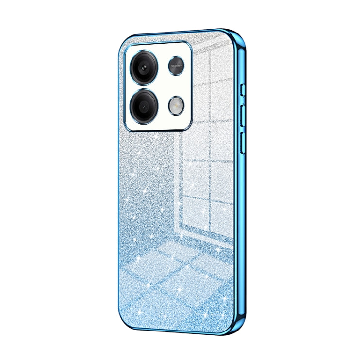 Gradient Glitter Powder Electroplated Phone Case, For Redmi Note 14 5G, For Redmi Note 14 Pro+ 5G, For Redmi 14R, For Redmi Note 14 Pro 5G, For Redmi K70 Ultra, For Xiaomi Redmi Note 13 Pro 4G, For Xiaomi Redmi Note 13 4G, For Xiaomi Redmi Note 13 5G  ...