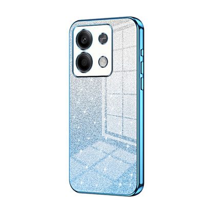 Gradient Glitter Powder Electroplated Phone Case, For Redmi Note 14 5G, For Redmi Note 14 Pro+ 5G, For Redmi 14R, For Redmi Note 14 Pro 5G, For Redmi K70 Ultra, For Xiaomi Redmi Note 13 Pro 4G, For Xiaomi Redmi Note 13 4G, For Xiaomi Redmi Note 13 5G  ...