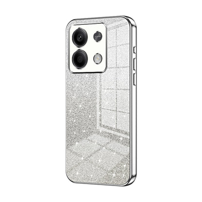 Gradient Glitter Powder Electroplated Phone Case, For Redmi Note 14 5G, For Redmi Note 14 Pro+ 5G, For Redmi 14R, For Redmi Note 14 Pro 5G, For Redmi K70 Ultra, For Xiaomi Redmi Note 13 Pro 4G, For Xiaomi Redmi Note 13 4G, For Xiaomi Redmi Note 13 5G  ...
