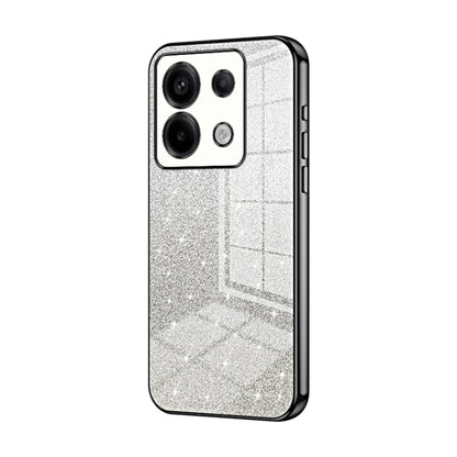 Gradient Glitter Powder Electroplated Phone Case, For Redmi Note 14 5G, For Redmi Note 14 Pro+ 5G, For Redmi 14R, For Redmi Note 14 Pro 5G, For Redmi K70 Ultra, For Xiaomi Redmi Note 13 Pro 4G, For Xiaomi Redmi Note 13 4G, For Xiaomi Redmi Note 13 5G  ...