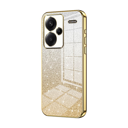 Gradient Glitter Powder Electroplated Phone Case, For Redmi Note 14 5G, For Redmi Note 14 Pro+ 5G, For Redmi 14R, For Redmi Note 14 Pro 5G, For Redmi K70 Ultra, For Xiaomi Redmi Note 13 Pro 4G, For Xiaomi Redmi Note 13 4G, For Xiaomi Redmi Note 13 5G  ...