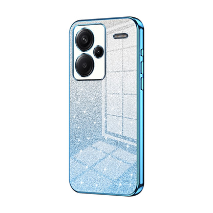 Gradient Glitter Powder Electroplated Phone Case, For Redmi Note 14 5G, For Redmi Note 14 Pro+ 5G, For Redmi 14R, For Redmi Note 14 Pro 5G, For Redmi K70 Ultra, For Xiaomi Redmi Note 13 Pro 4G, For Xiaomi Redmi Note 13 4G, For Xiaomi Redmi Note 13 5G  ...