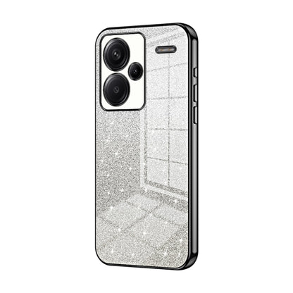 Gradient Glitter Powder Electroplated Phone Case, For Redmi Note 14 5G, For Redmi Note 14 Pro+ 5G, For Redmi 14R, For Redmi Note 14 Pro 5G, For Redmi K70 Ultra, For Xiaomi Redmi Note 13 Pro 4G, For Xiaomi Redmi Note 13 4G, For Xiaomi Redmi Note 13 5G  ...
